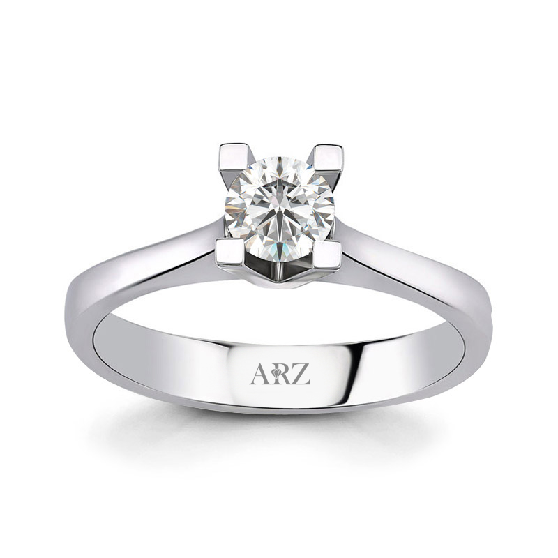 0.40 Karat E Renk Vs Berraklık Pırlanta Tektaş Yüzük