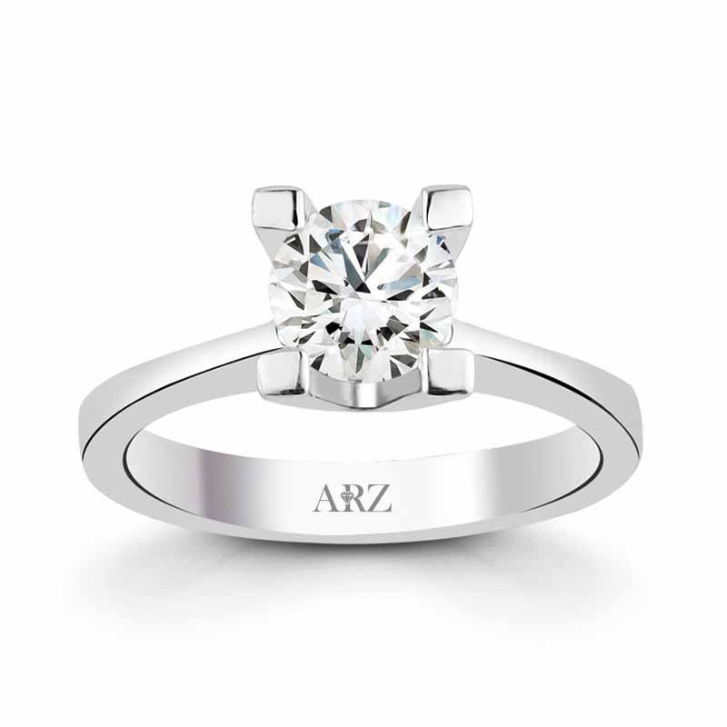 0.55 Karat Pırlanta TekTaş Yüzük - ARZ01112