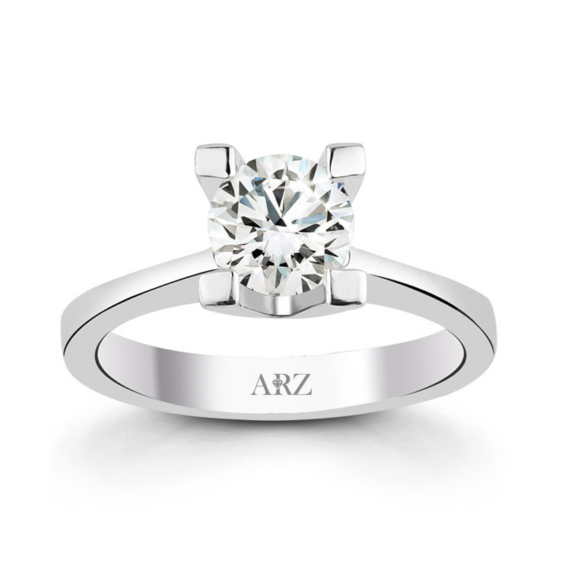 1.00 Karat Pırlanta Tektaş Yüzük