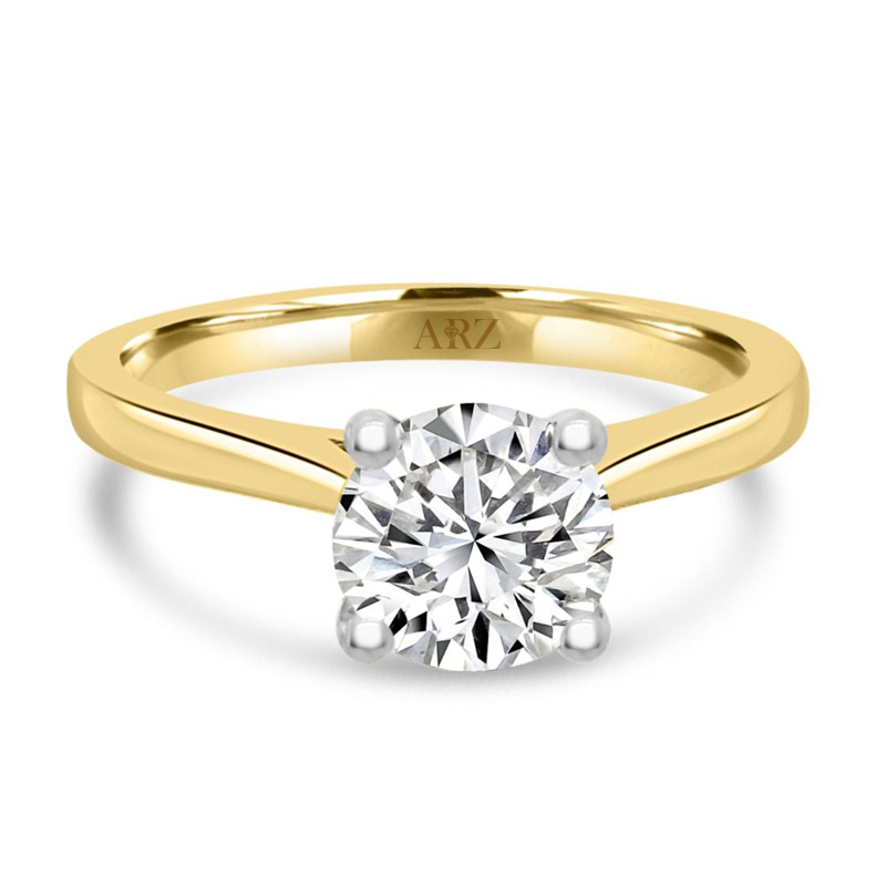 1.07 Karat Pırlanta Tektaş Yüzük