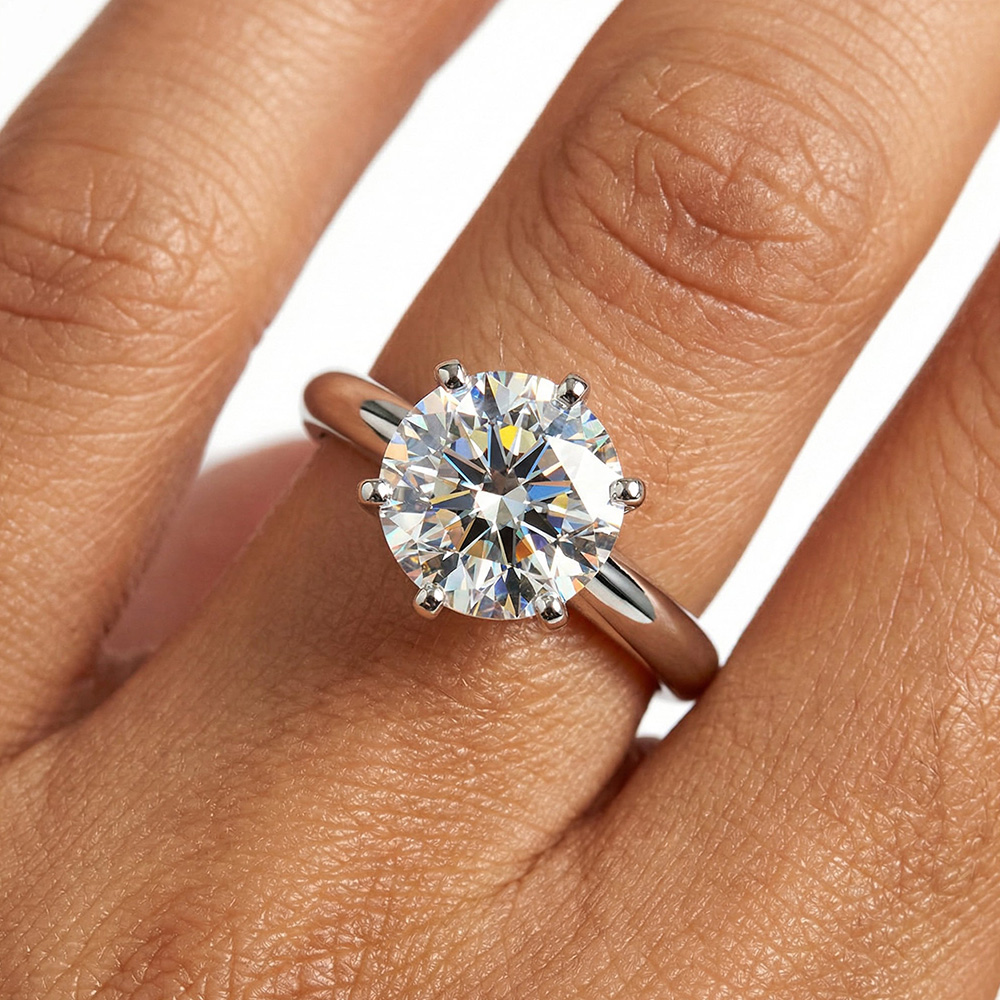 Tektaş Pırlanta Yüzük 3 KARAT tek taş