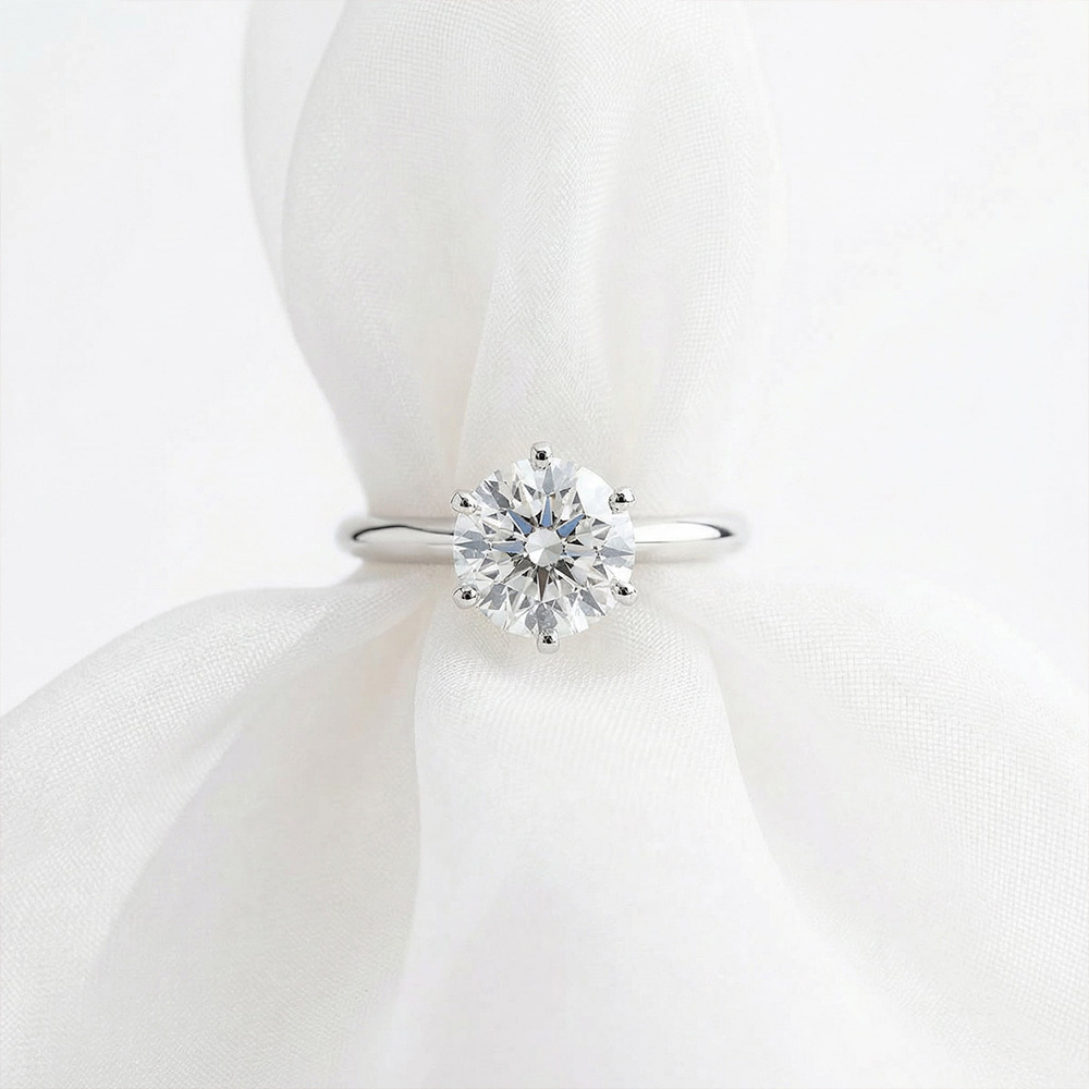 Tektaş Pırlanta Yüzük 3 KARAT tek taş