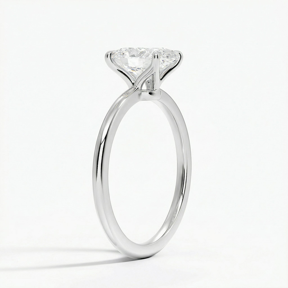 4 KARAT OVAL beyaz